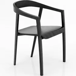 RO-CHAIR-WOOD by Zilio Aldo 3D model
