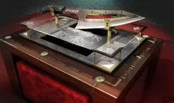 Rune sword & table