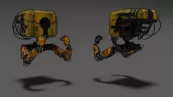 Rusty Robotic Mech 3D model
