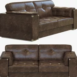 Smania Livingstone sofa 3D model