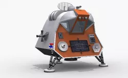 SPACE POD from Lost In Space 3D model