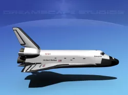 Space Shuttle Enterprise Basic LP 1-1  3D model