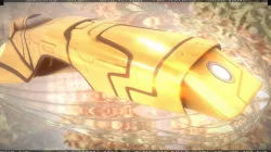 Spaceship - Keeper - Gold Version 3D model