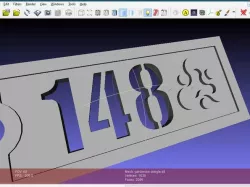 Stencil font for write.scad