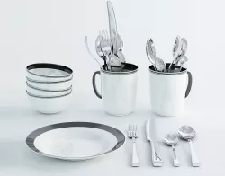 Tableware 3D model