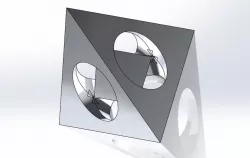 Tetrahedron in a Tetrahedron