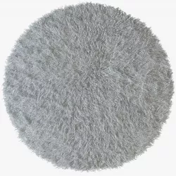 Tibetan sheepskin snow-white round 3D model