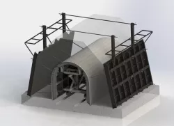 Tunnel Formwork with outer wall