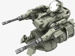 Turret 3D model