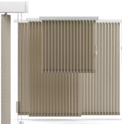 Vertical blinds 3D model