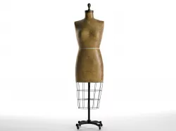 Vintage Mannequin 2 3D model