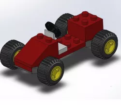 YouTube Tutorial Toy Lego Car