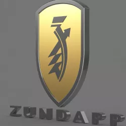 Zundapp logo 3 3D model