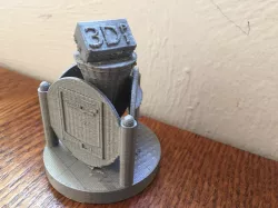 2017 3DPI Award Trophy