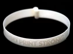 3D PRINT STRONG locking bracelet