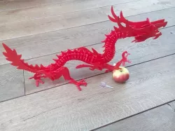 3D Printable Dragon Puzzle