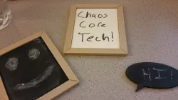 3D Printed Chalkboard/Whiteboard (Woodfill Borders)