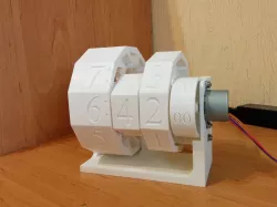 3D Printed Numechron Clock