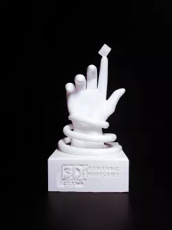 3D Printing Industry Awards Trophy