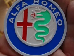 4 colors Alfa Romeo Logo
