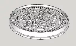 5" Oreo Cookie Cutter and Press