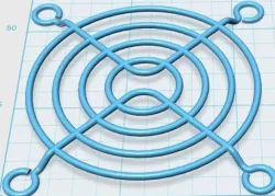 60MM fan grill