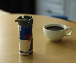 ashtray for red bull can