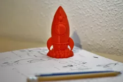AstroPrint Rocket (For Printer Calibration & Stress Testing)