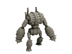 Barrel Golem (18mm scale)