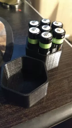 Battery Case - AA Batteries - 7pk
