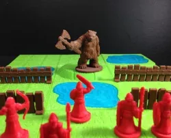 Bear Warrior of the Ironwood (18mm scale)