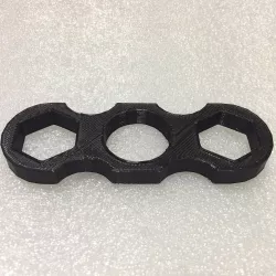 Bi-Hex Fidget Spinner