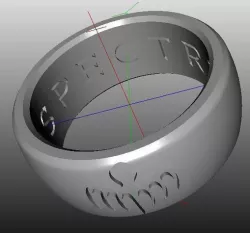 Bond 007 Spectre Ring 2015