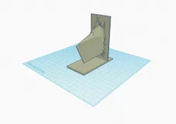 Bookend for Tinkercad design contest (Furniture)