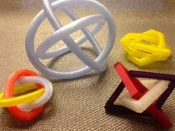 Borromean rings collection
