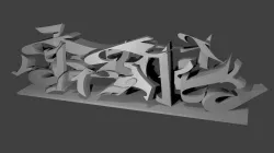 BTK font 1