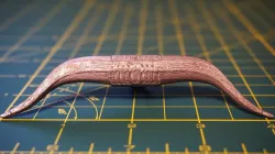 Bull Horn Hood Ornament