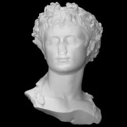 Bust of emperor Augustus