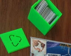 Card holder for Save the Planet Board Game