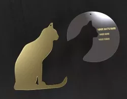 Cat Tag and Cat Necklaces