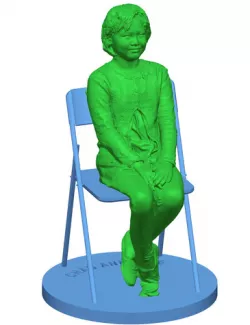 Children sitting - girl 140mm