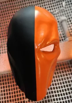 Deathstroke mask Arkham Origins with Back Piece