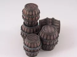 Delving Decor: Medieval Barrels