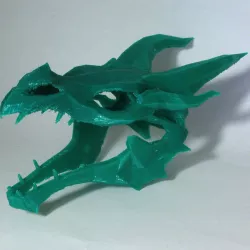 Dragon skull from Skyrim