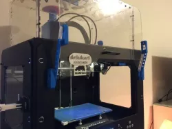 duplicator 4s door lift hinge.. v1.2 (should work with makerbot/