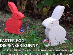 Easter Egg Dispenser Bunny
