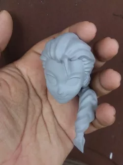 Elsa Head Sculpt