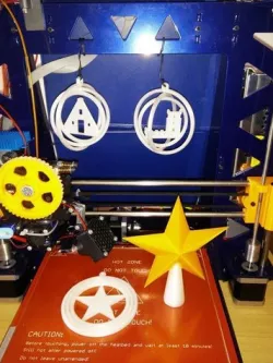 Euro christmas tree ornaments