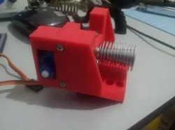 Geeetech Carriage Compatible Groove Mount v2 with Servo Mount