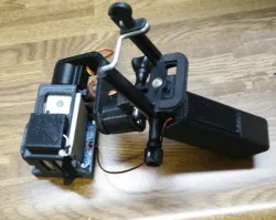 GoPro Hero2 Gimbal fits standard GoPro Mounts